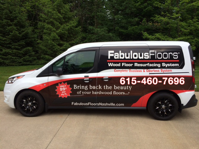Fabulous Floors Nashville van